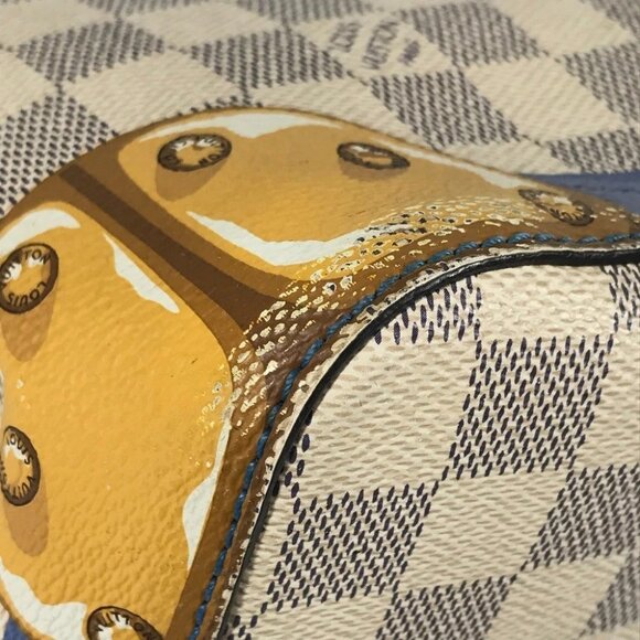 LOUIS VUITTON N41066 Damier Azur Summer Trunk Neonoe 2WAY Shoulder Bag - Picture 4 of 16